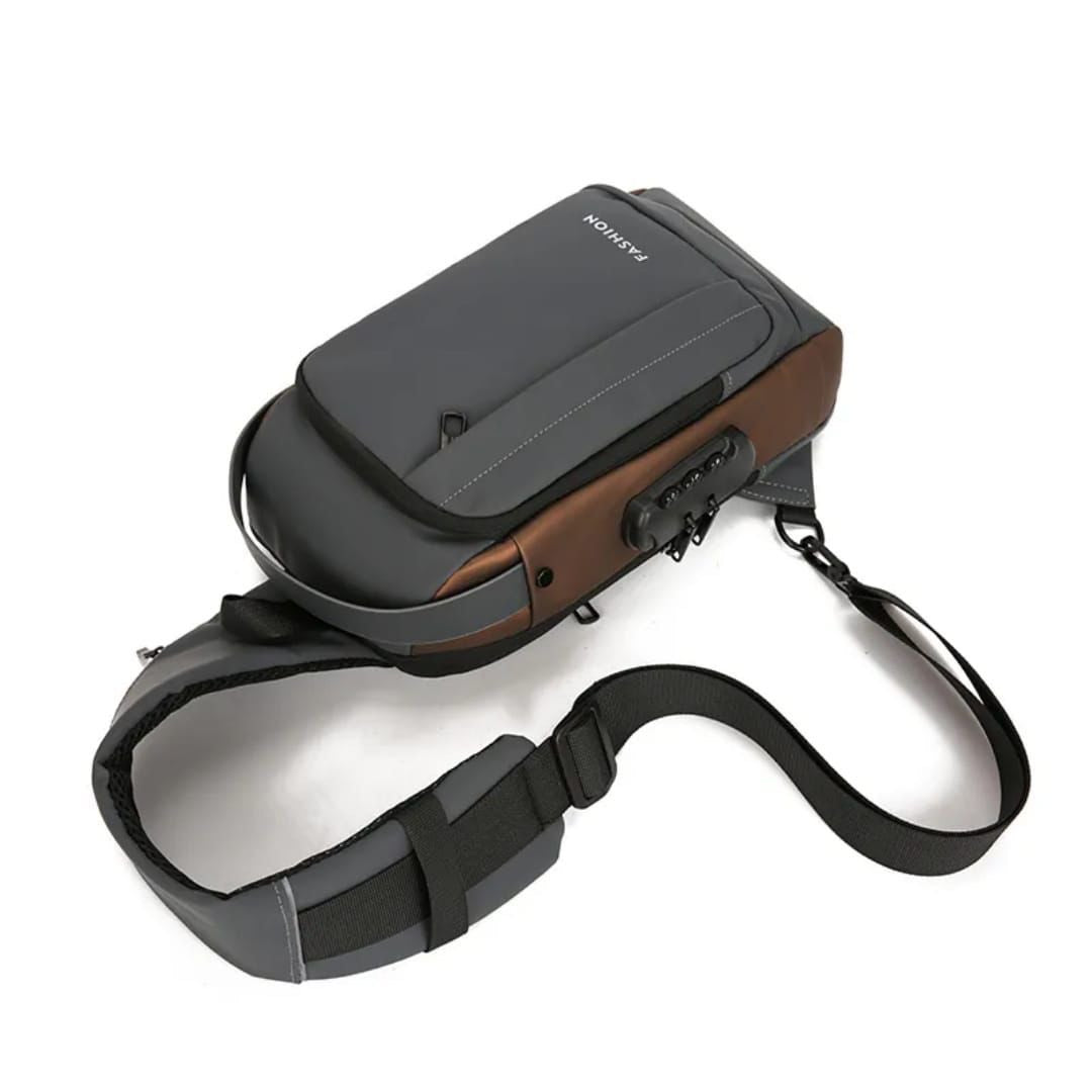 Bandolera antirrobo con puerto USB