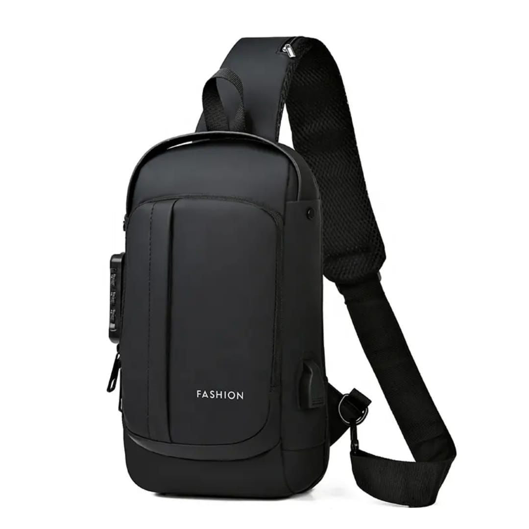 Bandolera antirrobo con puerto USB