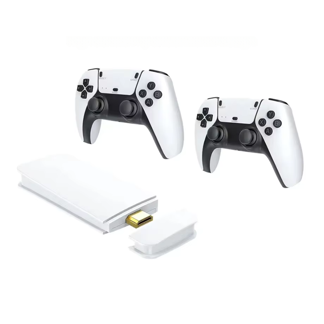 Game Stick Pro – Consola Retro HD con Mandos Inalámbricos y 30.000+ Juegos Integrados