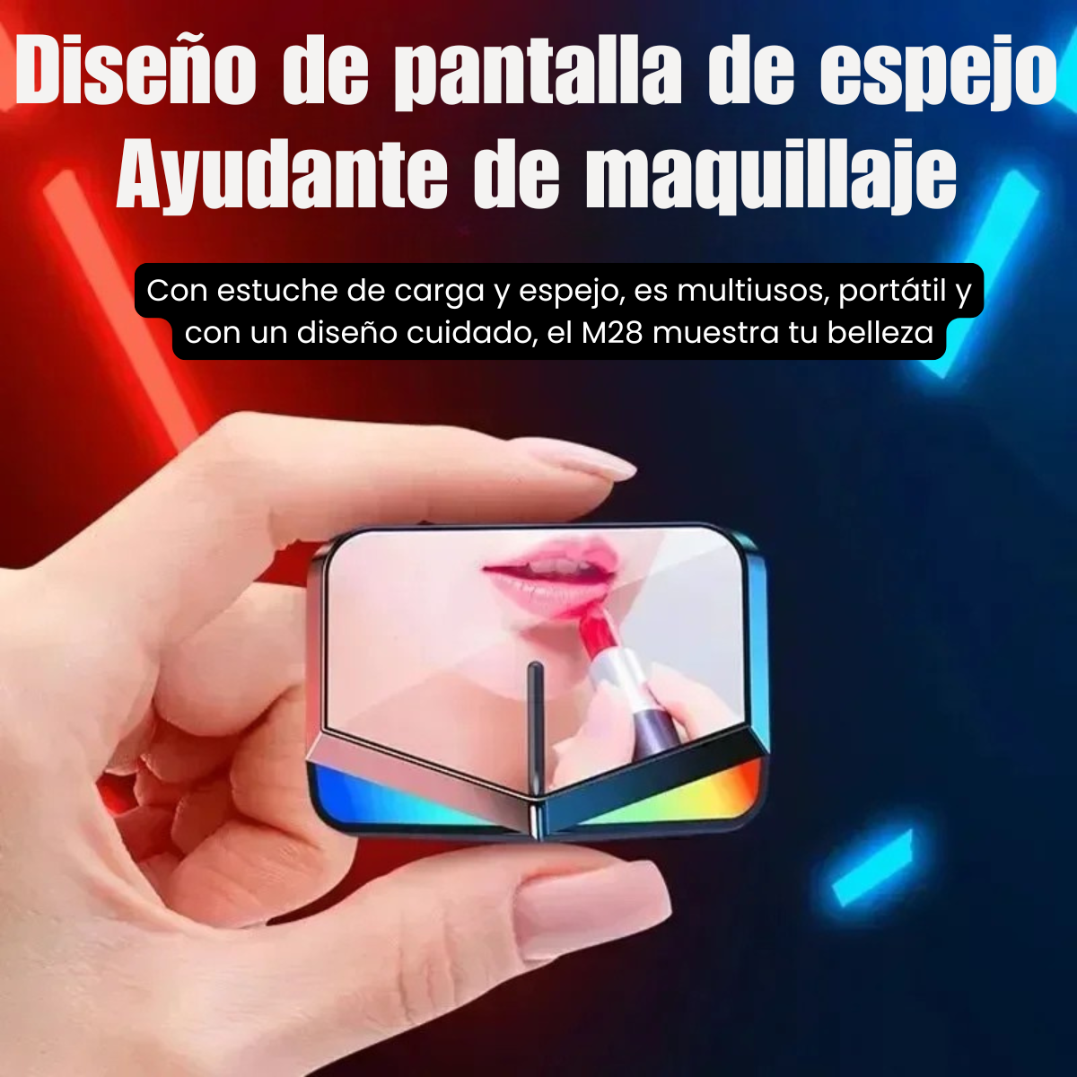 Auriculares M28 Inalámbricos con Cancelación de Ruido