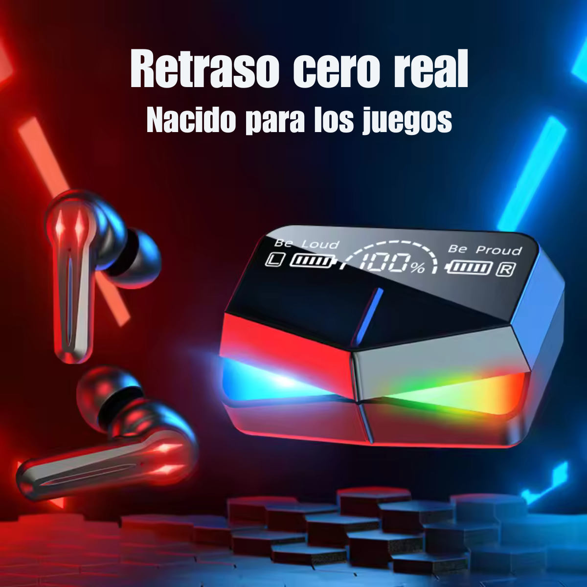 Auriculares M28 Inalámbricos con Cancelación de Ruido