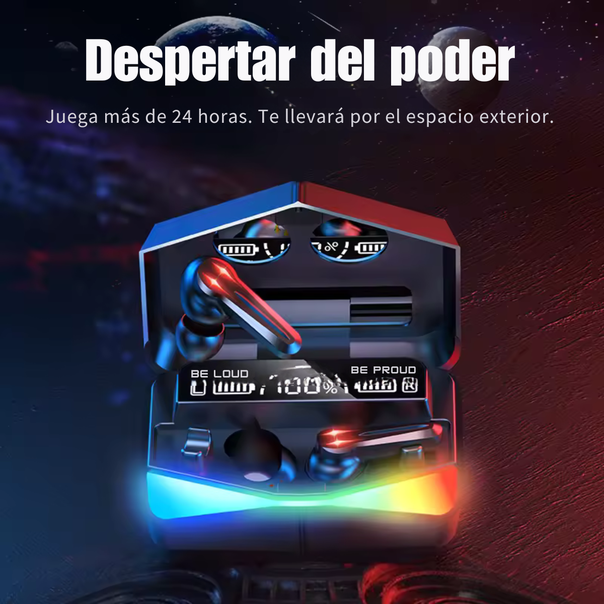 Auriculares M28 Inalámbricos con Cancelación de Ruido