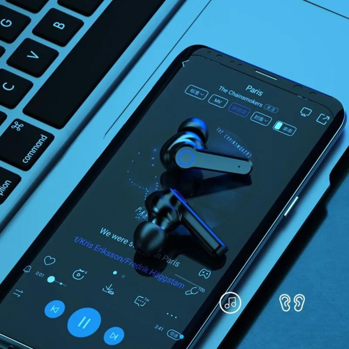 Auricular Inalámbrico M19 – Sonido HiFi y Estilo Compacto