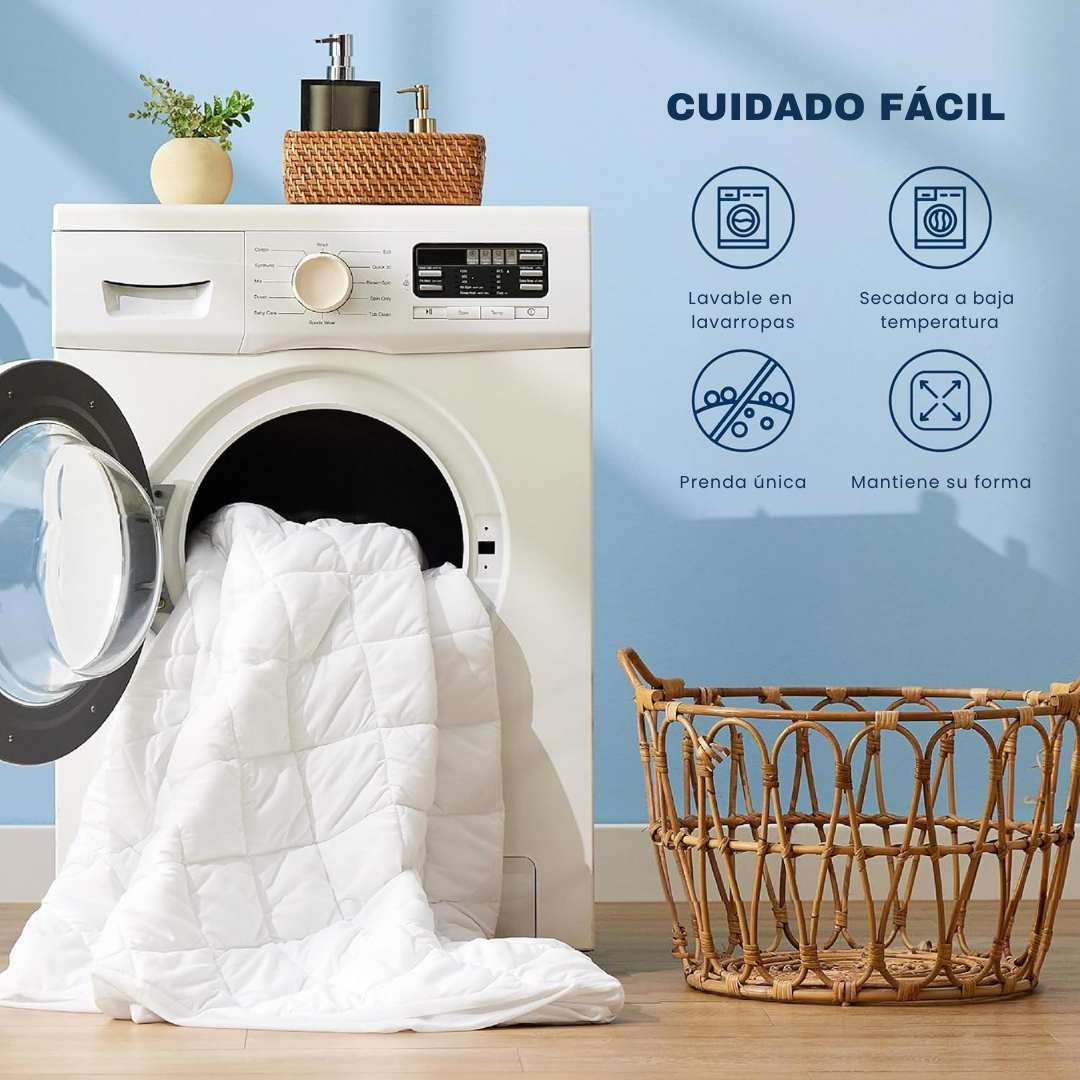 Protector de Colchón Impermeable y Antiácaros