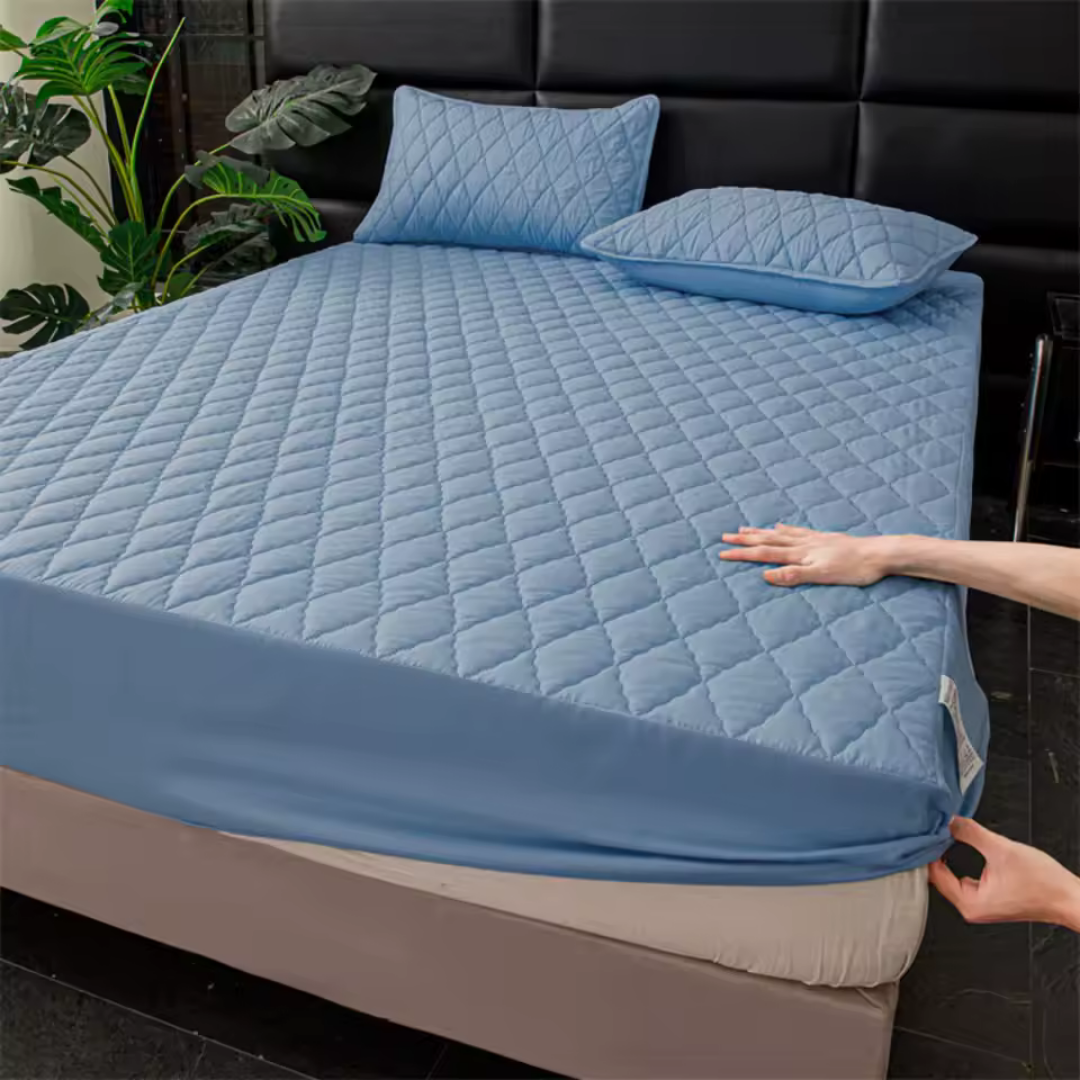 Protector de Colchón Impermeable y Antiácaros