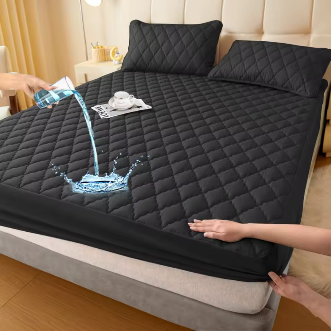 Protector de Colchón Impermeable y Antiácaros