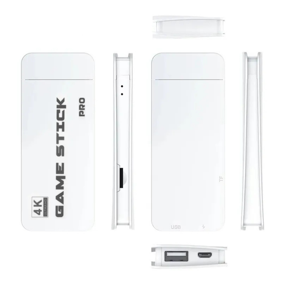 Game Stick Pro – Consola Retro HD con Mandos Inalámbricos y 30.000+ Juegos Integrados