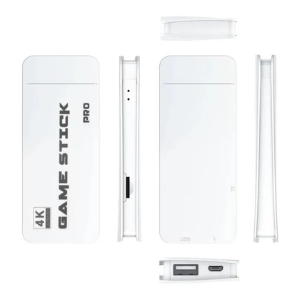 Game Stick Pro – Consola Retro HD con Mandos Inalámbricos y 30.000+ Juegos Integrados